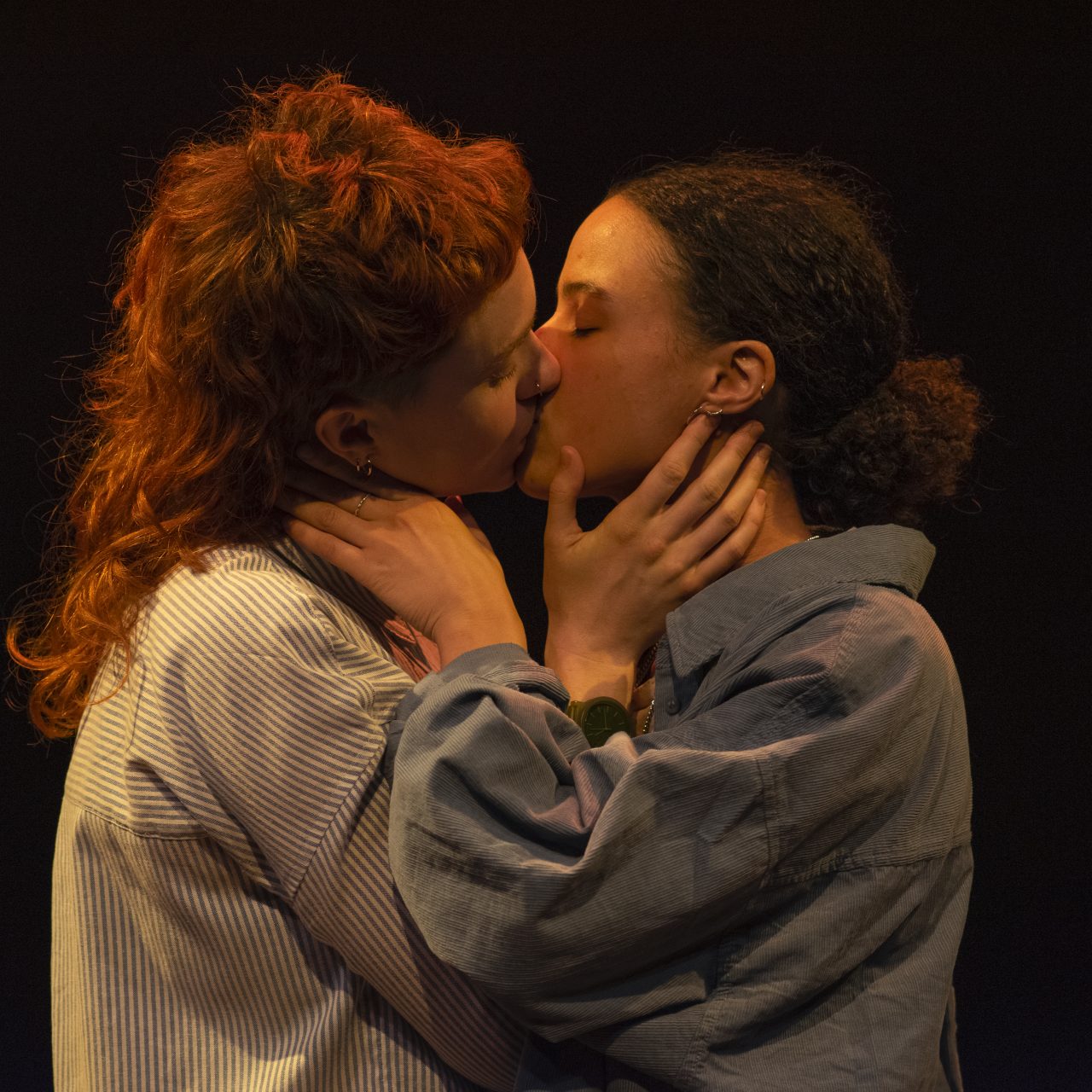 Mary Higgins & Melissa Lowe in A Billion Times I Love You. Photo© Mhairi Bell-Moodie