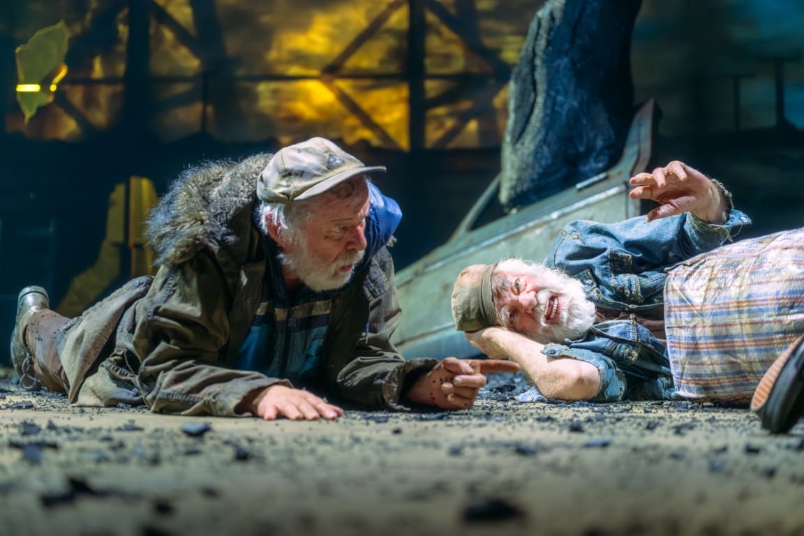 George Costigan as Vladimir and Matthew Kelly as Estragon - Photographer Mihaela Bodlovic