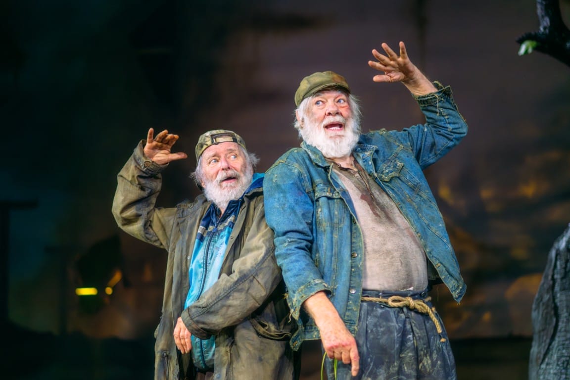 George Costigan as Vladimir and Matthew Kelly as Estragon - Photographer Mihaela Bodlovic