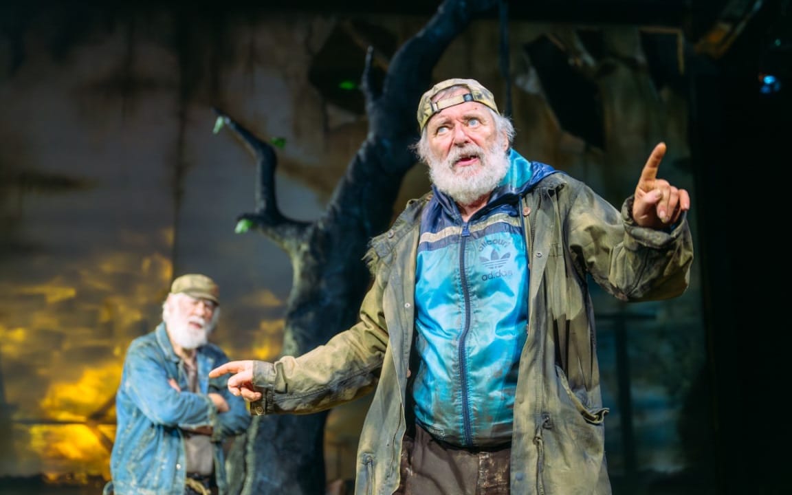 Matthew Kelly as Estragon and George Costigan as Vladimir - Photographer Mihaela Bodlovic