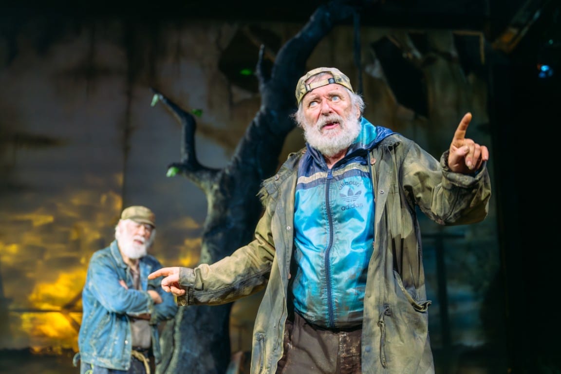 Matthew Kelly as Estragon and George Costigan as Vladimir - Photographer Mihaela Bodlovic