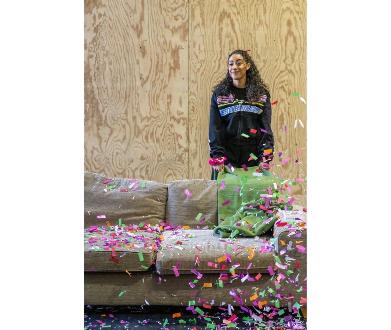 Paislie Reid in rehearsals. Photographer Olivia Carroll