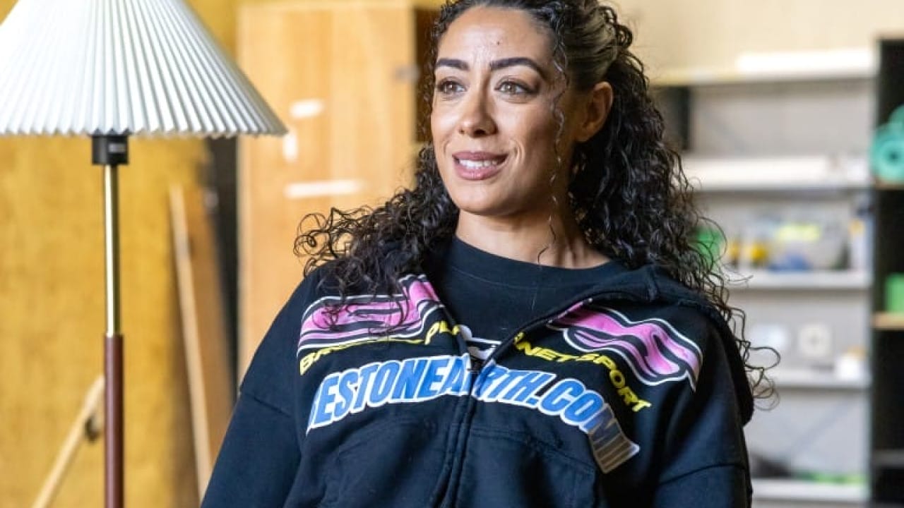 Paislie Reid in rehearsals