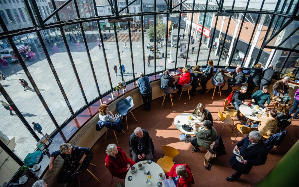 The Circle Bar at the Playhouse. Photograph by Emma Hillier