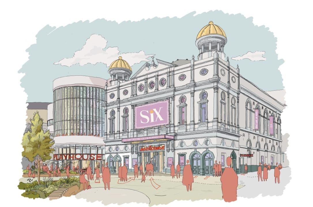 Feasibility sketch external day, by Haworth Tompkins